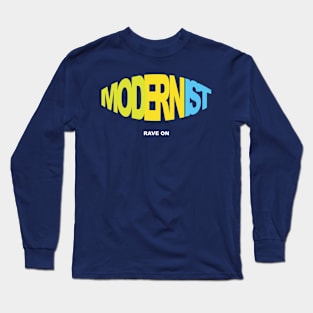 Modernist Rave Long Sleeve T-Shirt